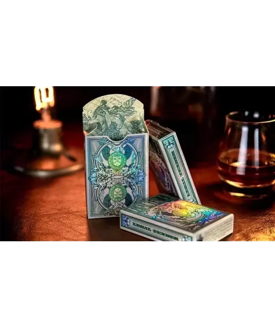 Holographic Legal Tender by Kings Wild – Cărți de joc premium | Emagie.ro