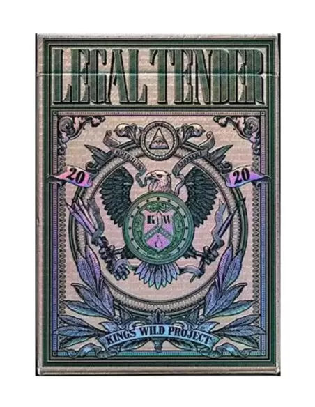 Holographic Legal Tender by Kings Wild – Cărți de joc premium | Emagie.ro