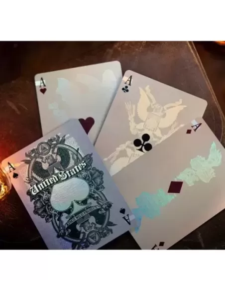 Holographic Legal Tender by Kings Wild – Cărți de joc premium | Emagie.ro