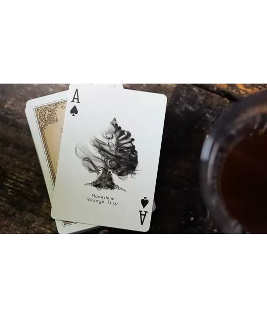 Limited Moonshine Vintage Elixir – Cărți de joc premium | Emagie.ro