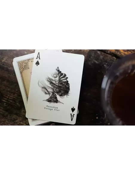 Limited Moonshine Vintage Elixir – Cărți de joc premium | Emagie.ro
