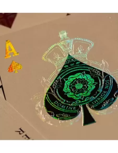 London Diffractor Emerald – Cărți de joc premium | Emagie.ro