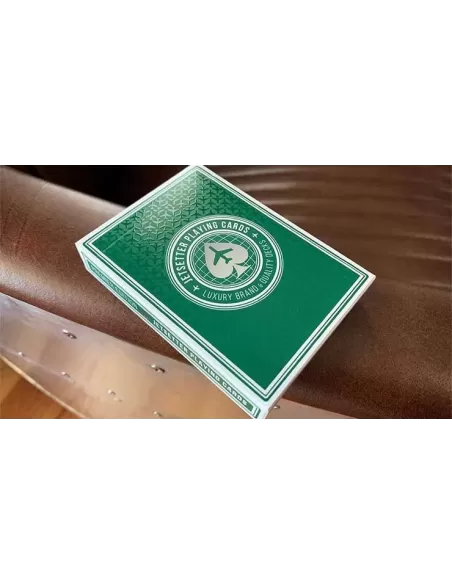 Premier Edition in Jetsetter Green – Cărți de joc premium | Emagie.ro