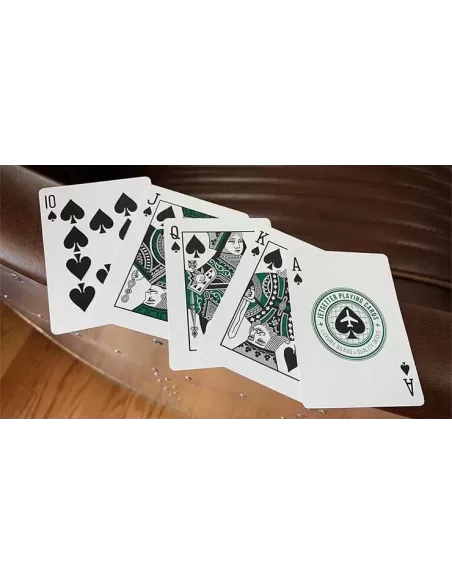 Premier Edition in Jetsetter Green – Cărți de joc premium | Emagie.ro