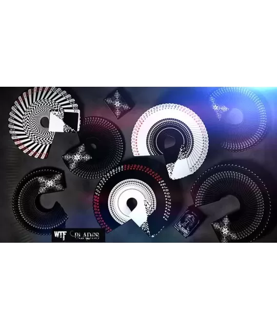 WTF Blades Spelling Decks by Devo – Cărți de joc premium | Emagie.ro