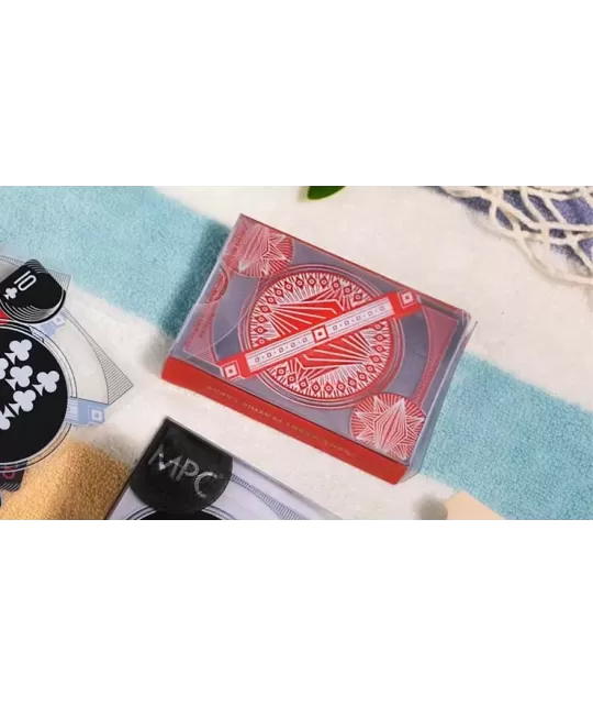 Red Transparent by MPC – Cărți de joc premium | Emagie.ro