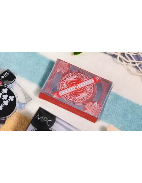 Red Transparent by MPC – Cărți de joc premium | Emagie.ro