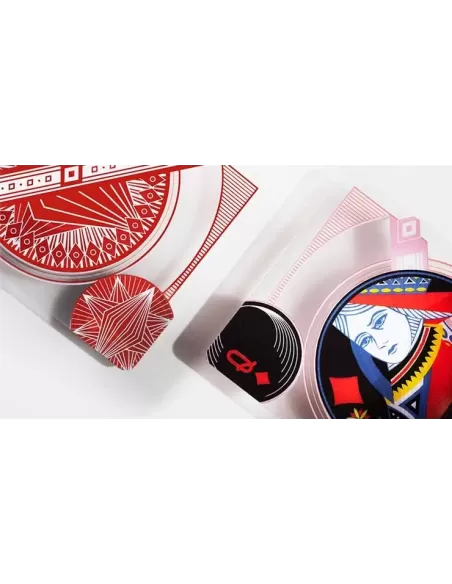 Red Transparent by MPC – Cărți de joc premium | Emagie.ro