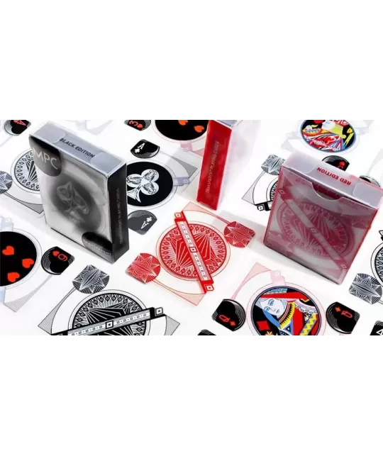 Red Transparent by MPC – Cărți de joc premium | Emagie.ro