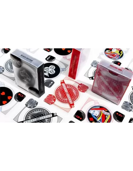 Red Transparent by MPC – Cărți de joc premium | Emagie.ro