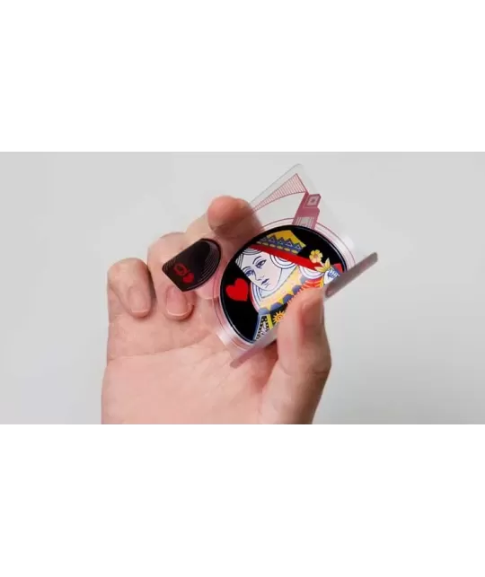 Red Transparent by MPC – Cărți de joc premium | Emagie.ro