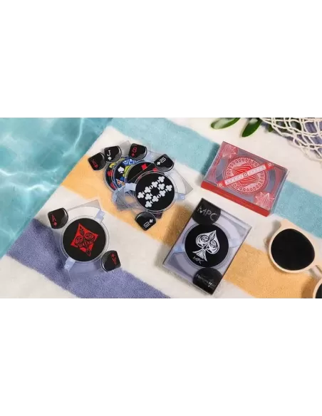 Red Transparent by MPC – Cărți de joc premium | Emagie.ro