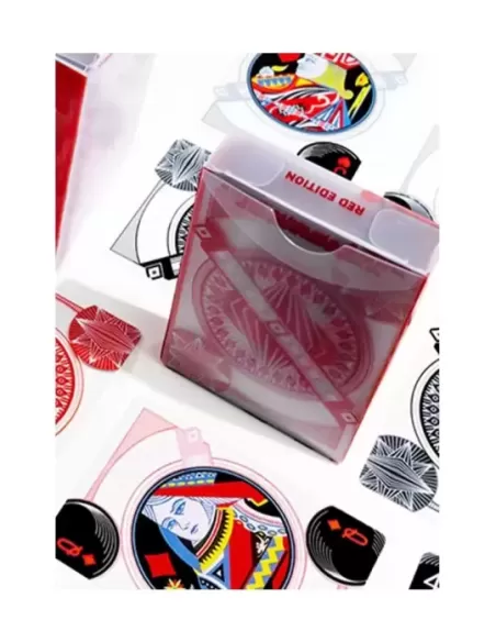 Red Transparent by MPC – Cărți de joc premium | Emagie.ro