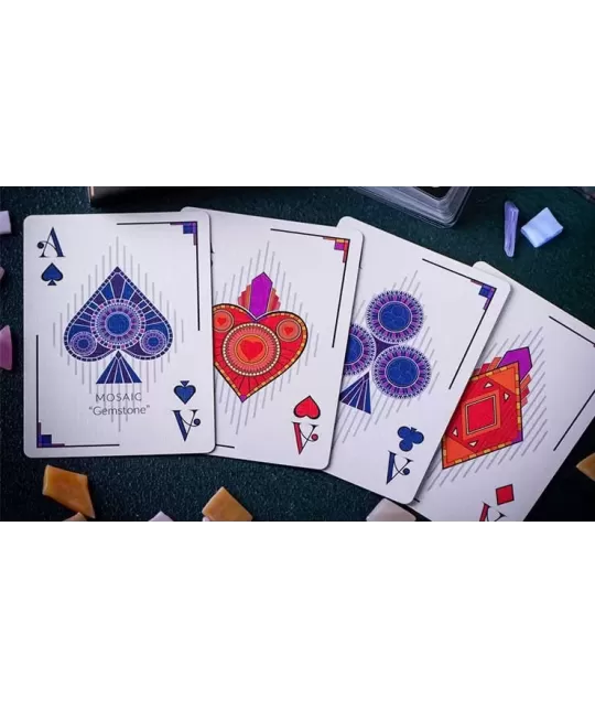 Mosaic GEMSTONE – Premium Playing Cards | Emagie.ro