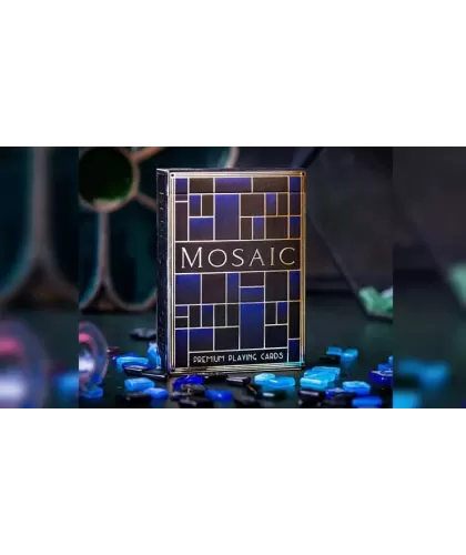 Mosaic BLUE DIAMOND – Premium playing cards | Emagie.ro 2