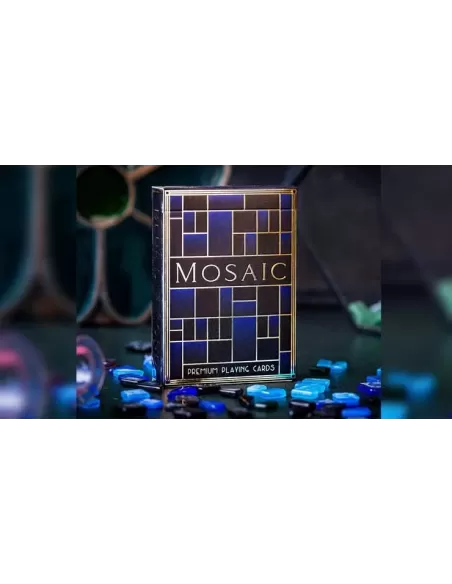 Mosaic BLUE DIAMOND – Cărți de joc premium | Emagie.ro