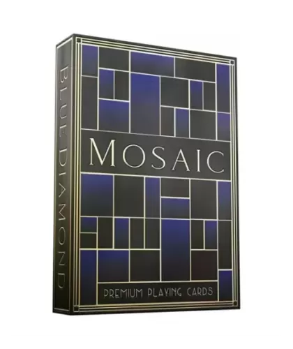 Mosaic BLUE DIAMOND – Premium playing cards | Emagie.ro