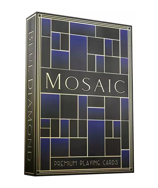 Mosaic BLUE DIAMOND – Cărți de joc premium | Emagie.ro