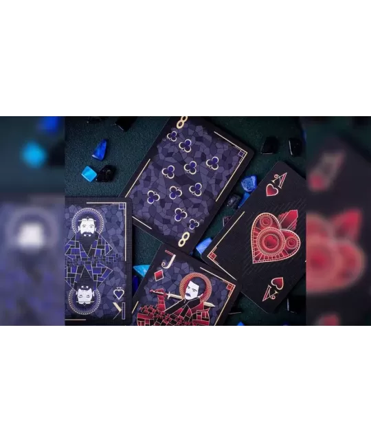 Mosaic BLUE DIAMOND – Cărți de joc premium | Emagie.ro