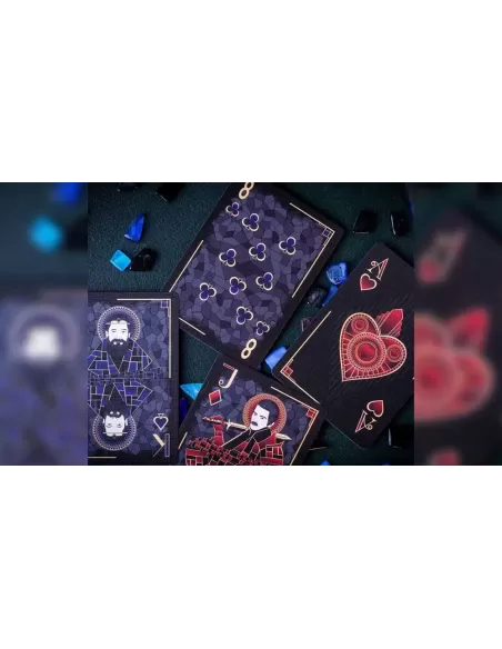 Mosaic BLUE DIAMOND – Cărți de joc premium | Emagie.ro