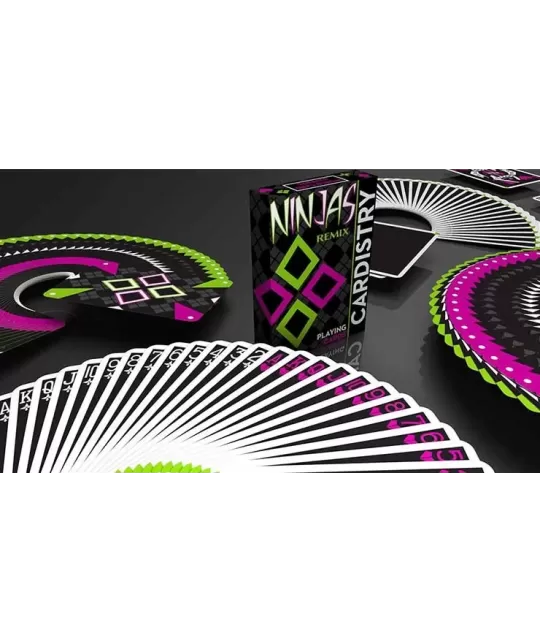 Cardistry Ninjas Remix by Devo – Cărți de joc premium | Emagie.ro