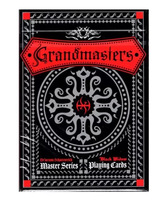Grandmasters Black Widow Spider Ed – Premium Playing Cards | Emagie.ro