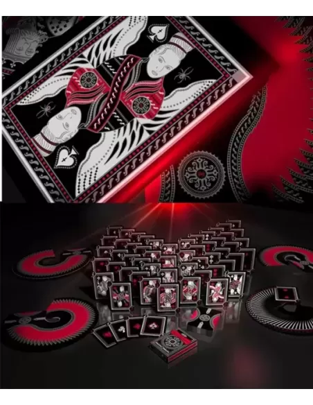 Grandmasters Black Widow Spider Ed – Premium Playing Cards | Emagie.ro