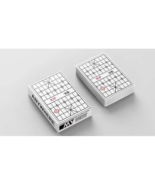 Chinese Chessboard by Anywhere – Premium Playing Cards | Emagie.ro