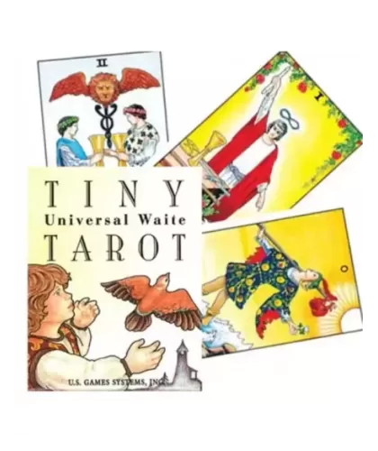 Tiny Universal Waite Tarot – Set tarot compact | Emagie.ro
