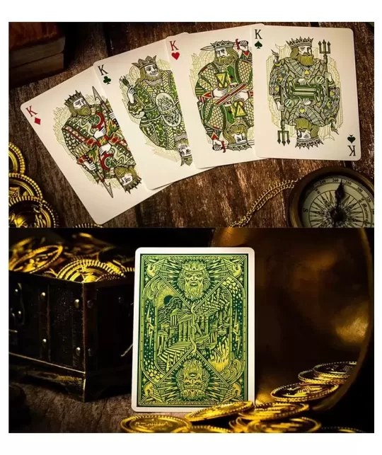 Atlantis Rise by Riffle Shuffle – Cărți de joc premium | Emagie.ro