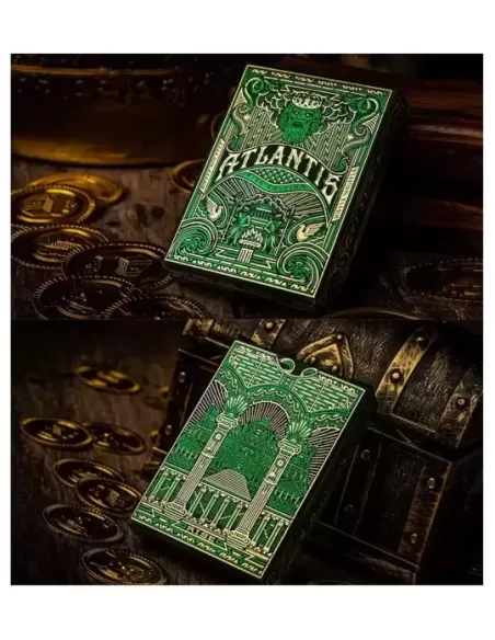Atlantis Rise by Riffle Shuffle – Cărți de joc premium | Emagie.ro