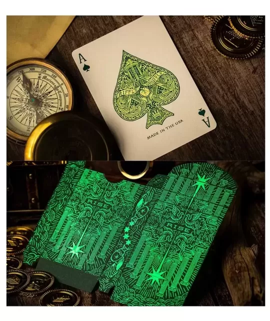 Atlantis Rise by Riffle Shuffle – Cărți de joc premium | Emagie.ro