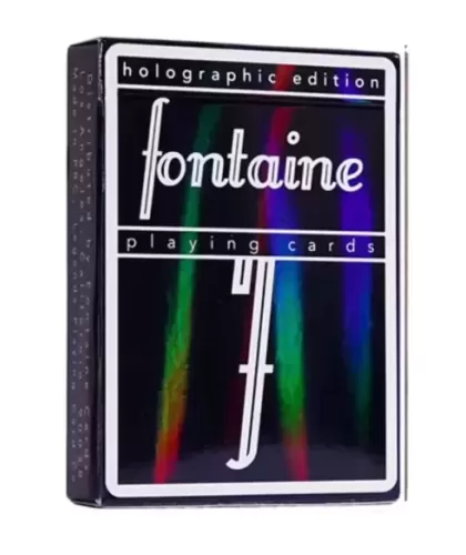 Black Holo Fontaines – Cărți de joc premium | Emagie.ro
