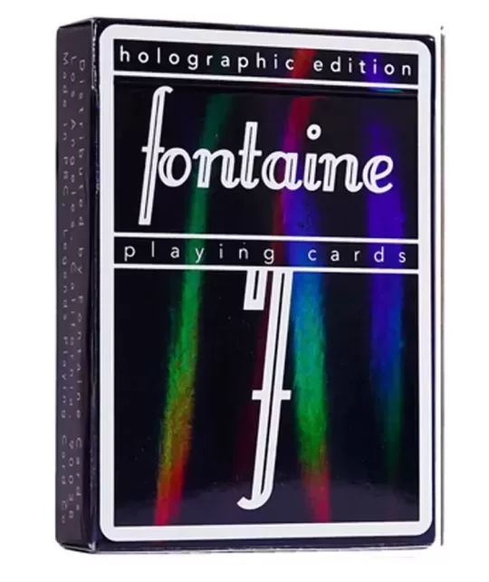 Black Holo Fontaines – Cărți de joc premium | Emagie.ro