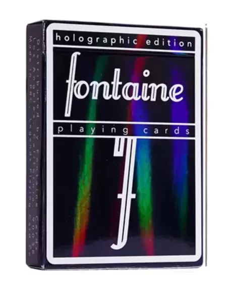 Black Holo Fontaines – Cărți de joc premium | Emagie.ro