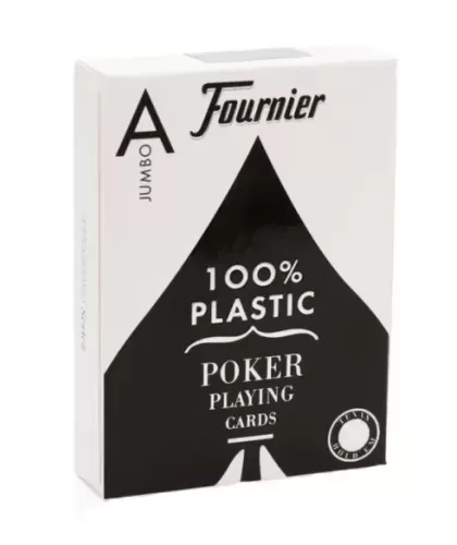 Fournier 2800 100% Plastic de Poker – Cărți de joc durabile | Emagie.ro