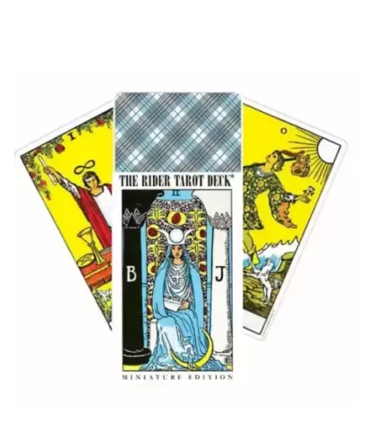 Rider-Waite Tarot Deck - Mini Edition – Set tarot autentic | Emagie.ro