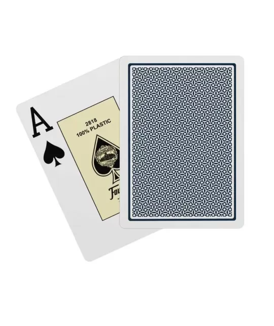 Fournier 2800 100% Plastic de Poker – Cărți de joc durabile | Emagie.ro