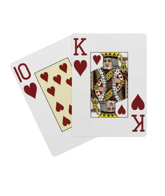 Fournier 2800 100% Plastic de Poker – Cărți de joc durabile | Emagie.ro