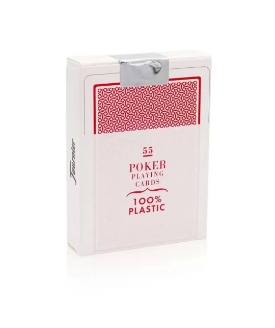 Fournier 2800 100% Plastic de Poker – Cărți de joc durabile | Emagie.ro