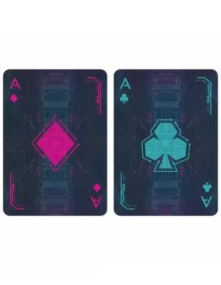 Bicycle Cyberpunk Cyber City – Cărți de joc premium | Emagie.ro