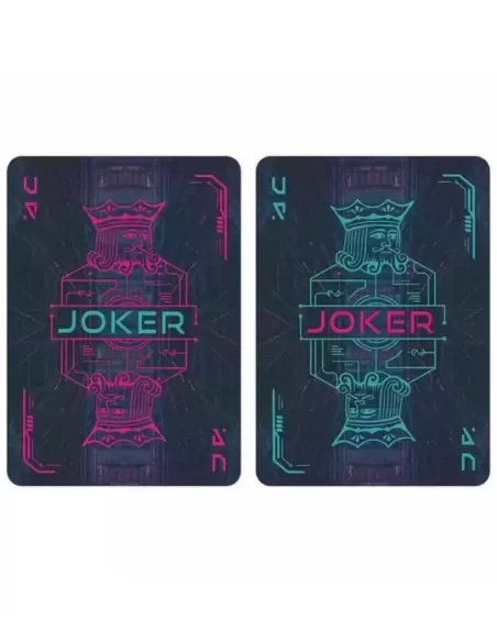 Bicycle Cyberpunk Cyber City – Cărți de joc premium | Emagie.ro