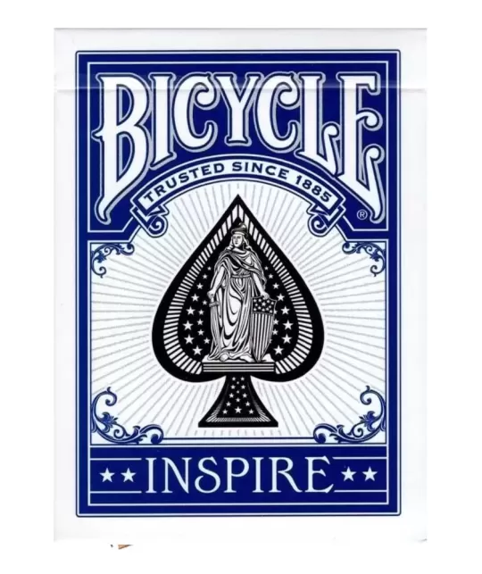 Bicycle Inspire Albastru – Cărți de joc premium | Emagie.ro