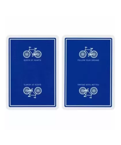 Bicycle Inspire Blue – Premium Playing Cards | Emagie.ro 2