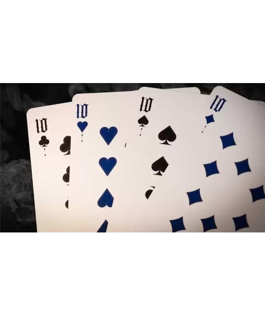 Deal with the Devil Cobalt Blue UV – Cărți de joc premium | Emagie.ro