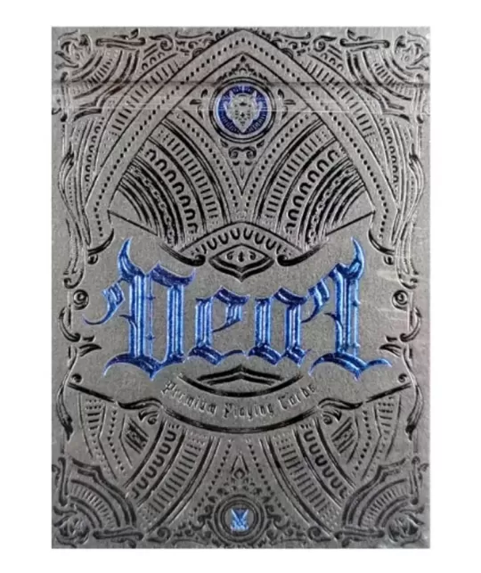 Deal with the Devil Cobalt Blue UV – Cărți de joc premium | Emagie.ro