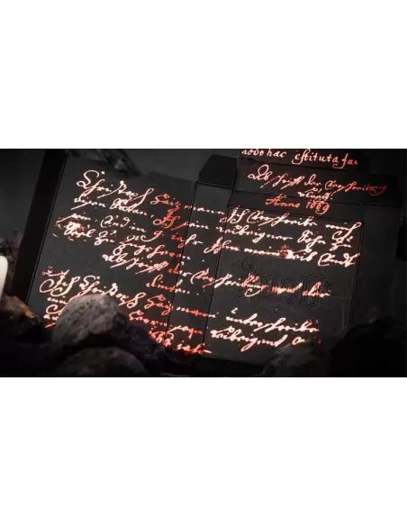 Deal with the Devil Scarlet Red UV – Cărți de joc premium | Emagie.ro