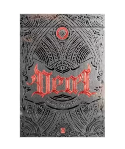 Deal with the Devil Scarlet Red UV – Cărți de joc premium | Emagie.ro