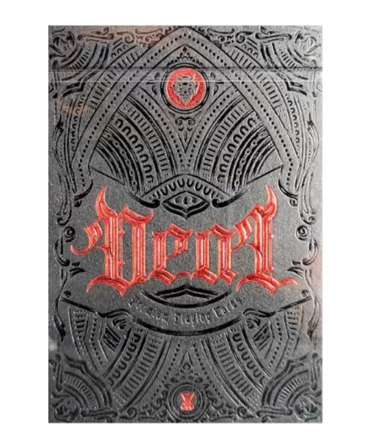 Deal with the Devil Scarlet Red UV – Cărți de joc premium | Emagie.ro