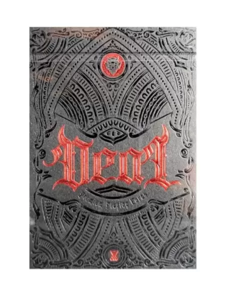 Deal with the Devil Scarlet Red UV – Cărți de joc premium | Emagie.ro